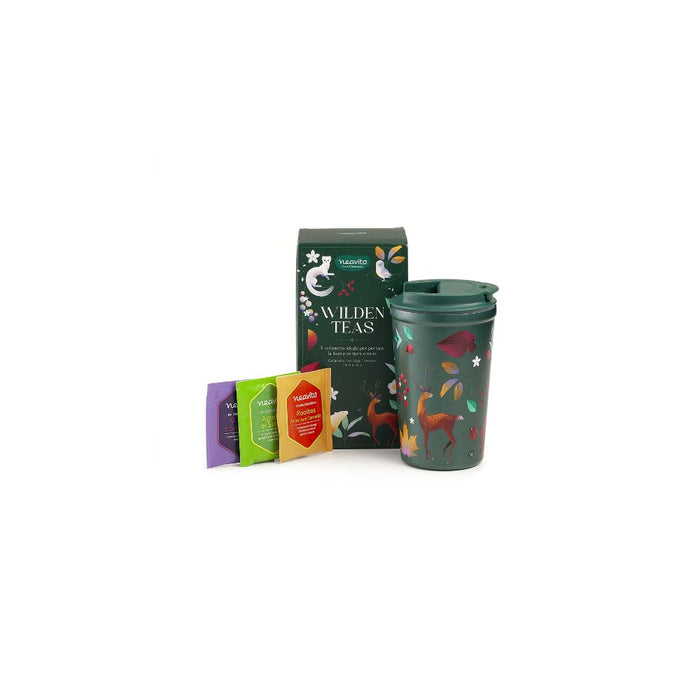 Cofanetto Mug Thermos 350 ml con 6 Filtri Bio - Wilden Teas