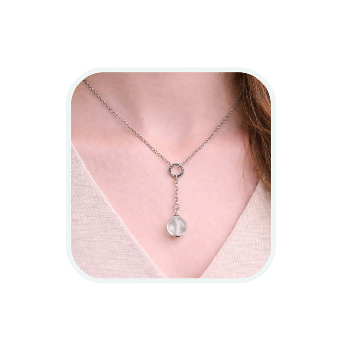 Collana Mini Zodiac + Cristallo di Rocca