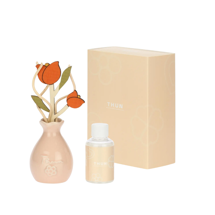 DIFFUSORE C/BACCHETTE+REFIL TULIPANO