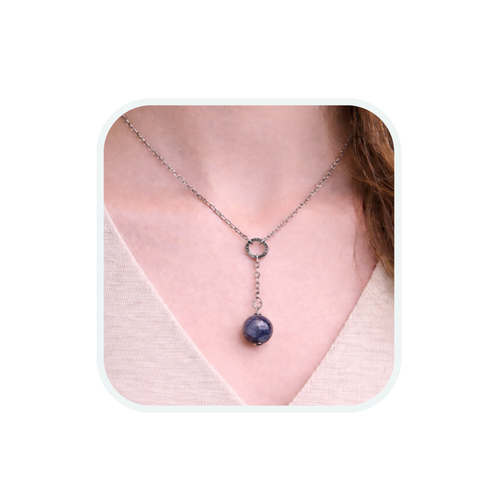 Collana Mini Zodiac + Sodalite