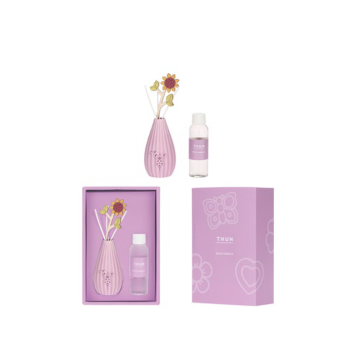 DIFFUSORE MALVA CON GIRASOLE