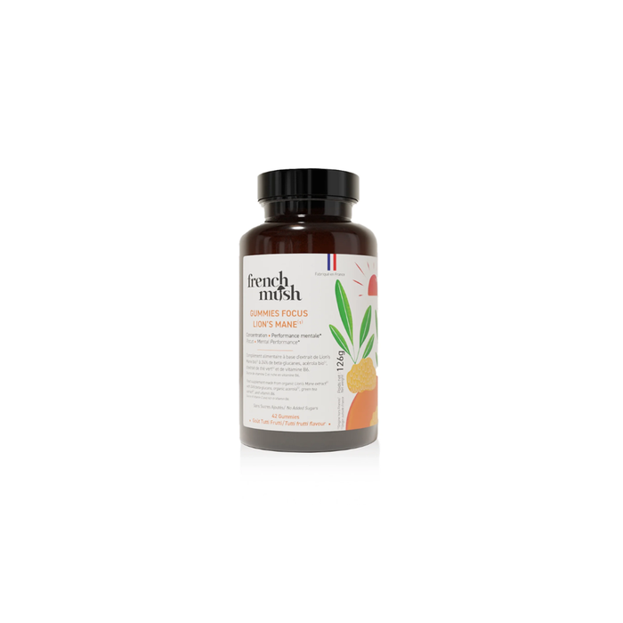 Estratti di funghi biologici - Gummies Focus