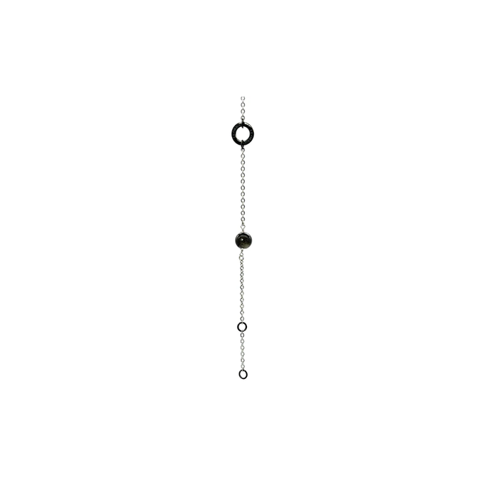 Bracciale Alchimia - Ossidiana Golden